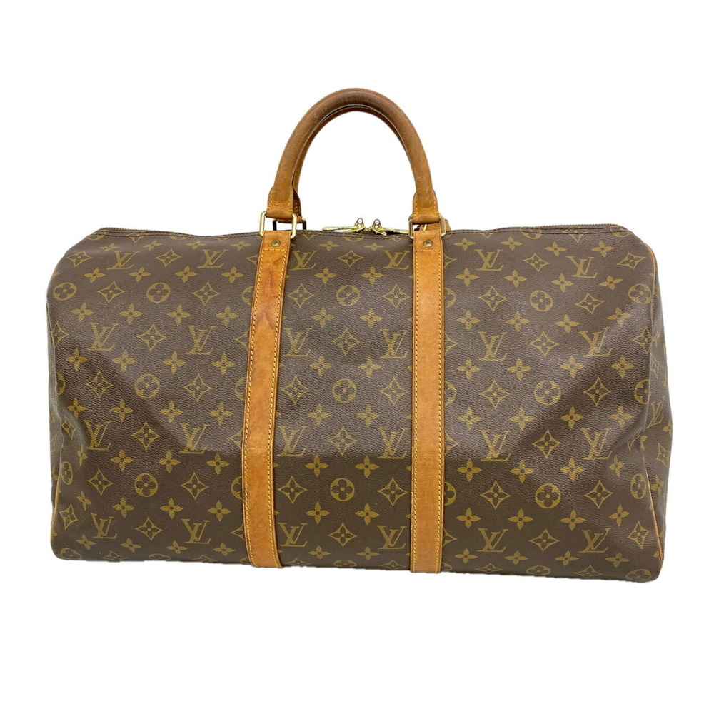 Louis Vuitton Bags - Boston Monogram Keepall 50 M41426 Brown Men's & Women's